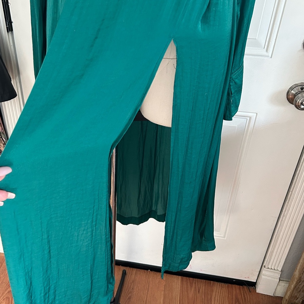 Free People New Day satin tunic dress - Picture 5 of 9